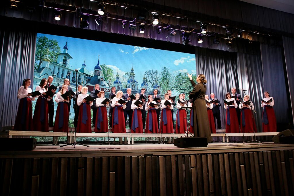Архиерейский хор Псково-Печерского монастыря